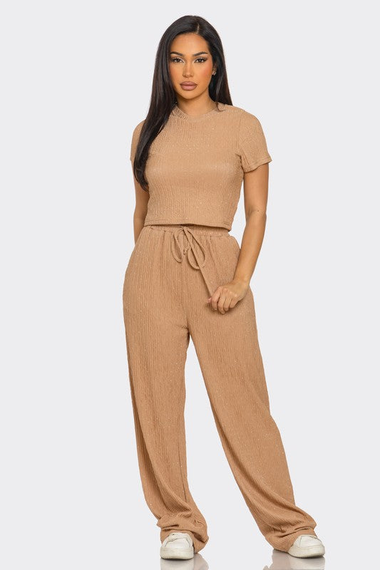 Brunch Me Pants Set