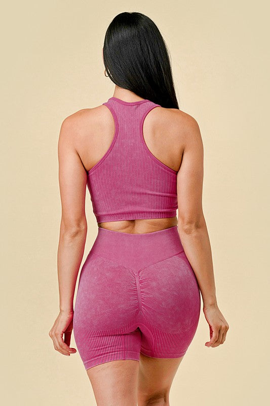 Scrunch It Shorts Set