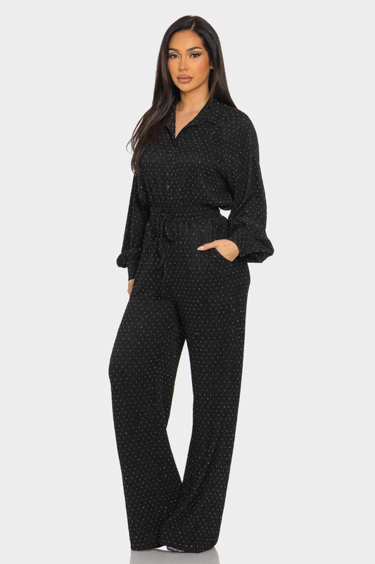Pamela Long Sleeve Pants Set