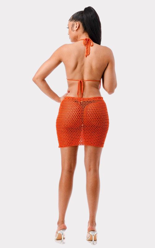 Tropics Crochet Dress