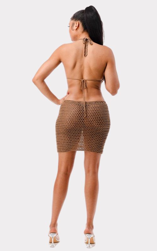 Tropics Crochet Dress