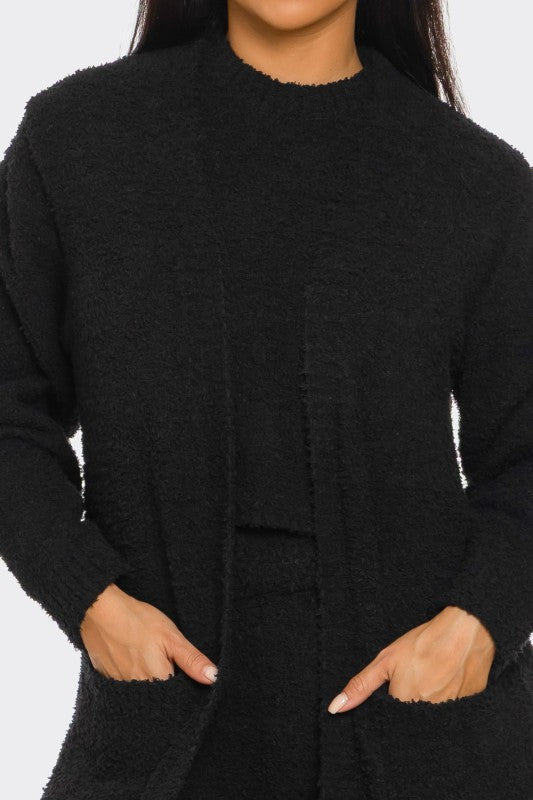 Amber 3 Piece Plush Lounge Set