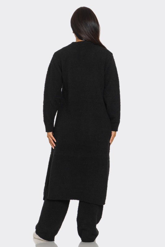 Amber 3 Piece Plush Lounge Set